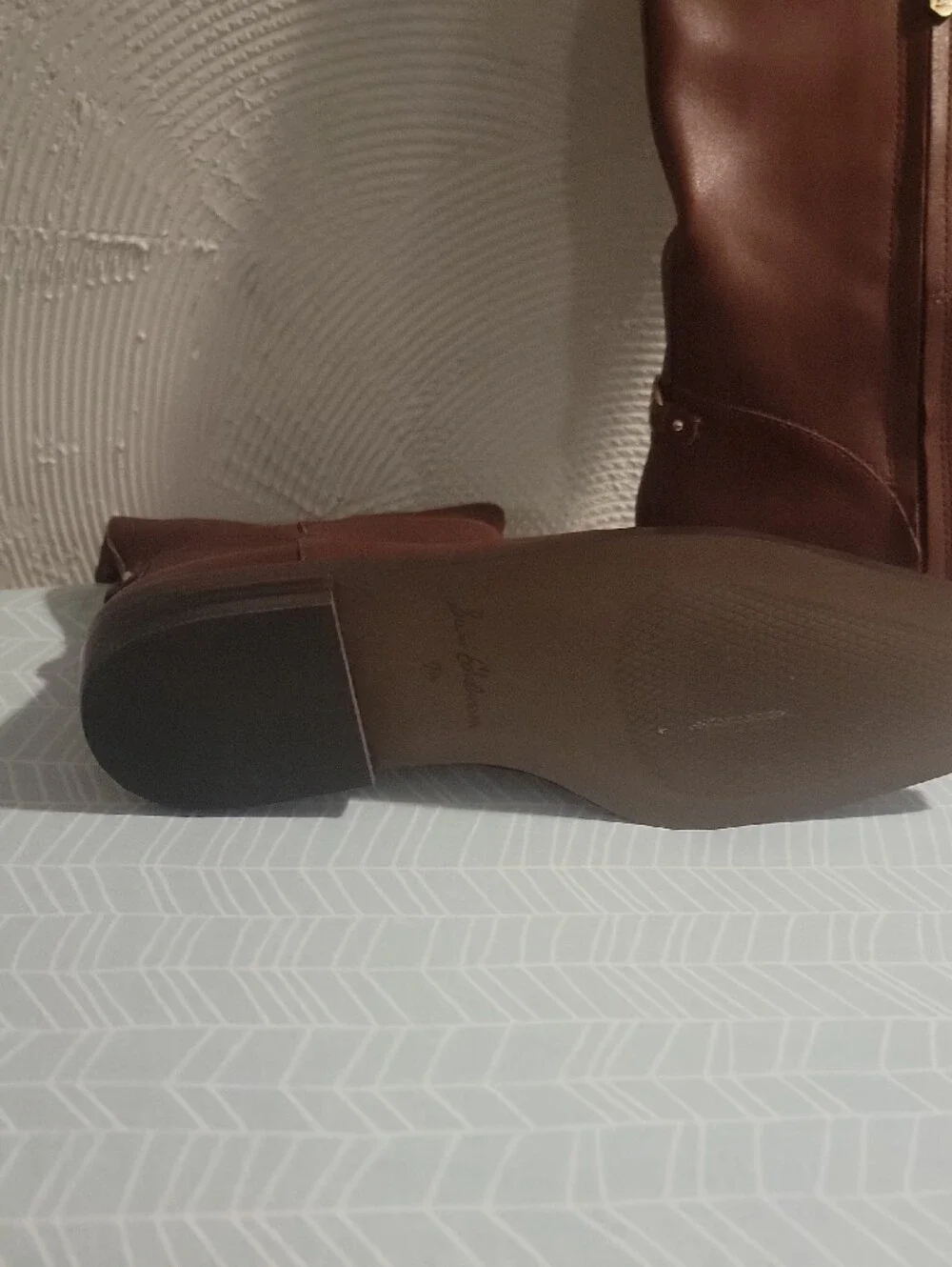 Sam Edelman Tall Brown Leather Over-the-Knee Boots